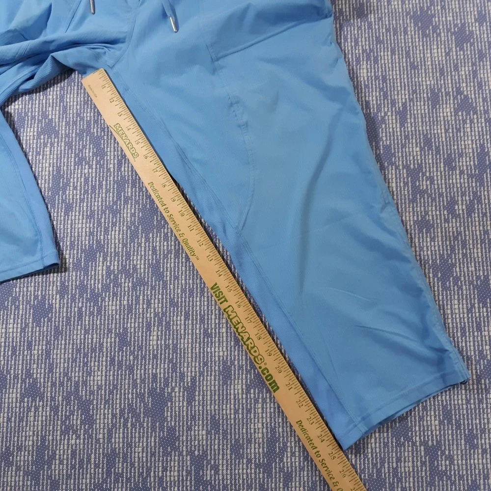 Lululemon Dance Studio Joggers Crop Pants Womens Size 14 Blue High Rise LW6CDQS